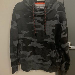 SuperDry Urban Camo Hoodie sz XXL*